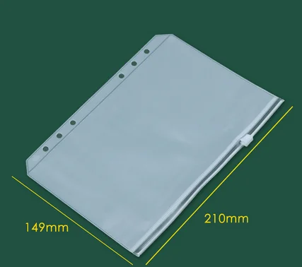 Прозрачная сумка Coliky для документов A6 A5 B5