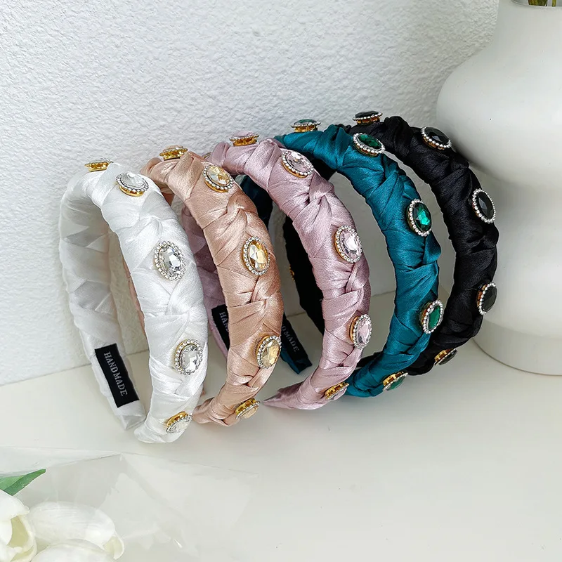 Ed Satin Wash Face Make Up Head Band
