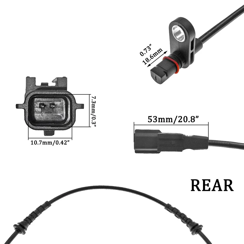 Передний задний датчик скорости колес ABS 47900-5RB0A 47910-5RA0A для Nissan Kicks Micra 1.6L 2018-2021