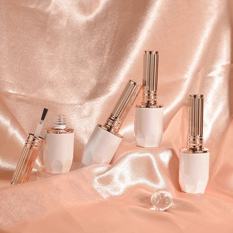 1/5 шт. 10 мл пустые бутылки для лака ногтей стеклянные геля с крышкой-кистью краски