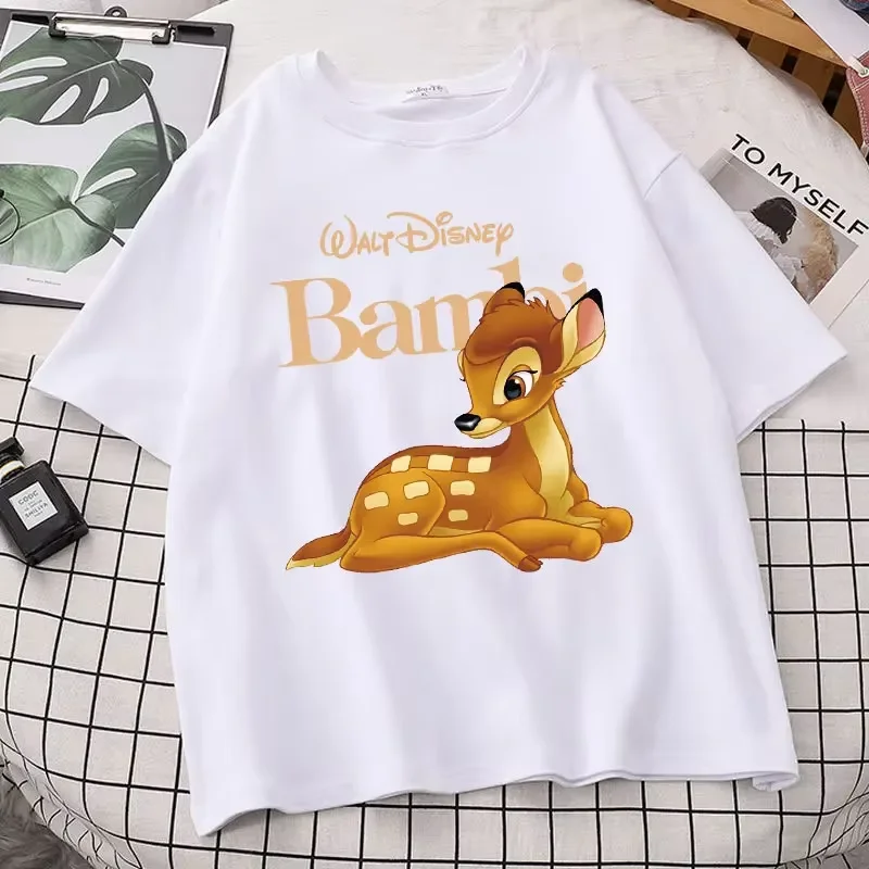 Модная женская футболка Kawaii в стиле ретро милая Харадзюку с рисунком Диснея и