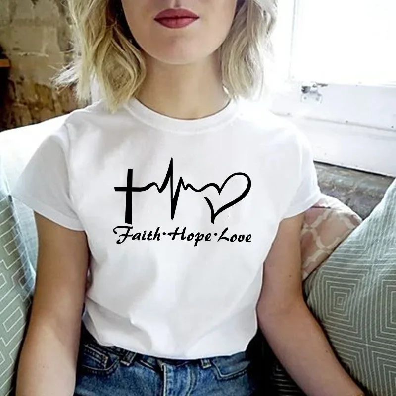 Вера в Иисуса надпись Hope God теплопередача сделай сам для сумки одежды