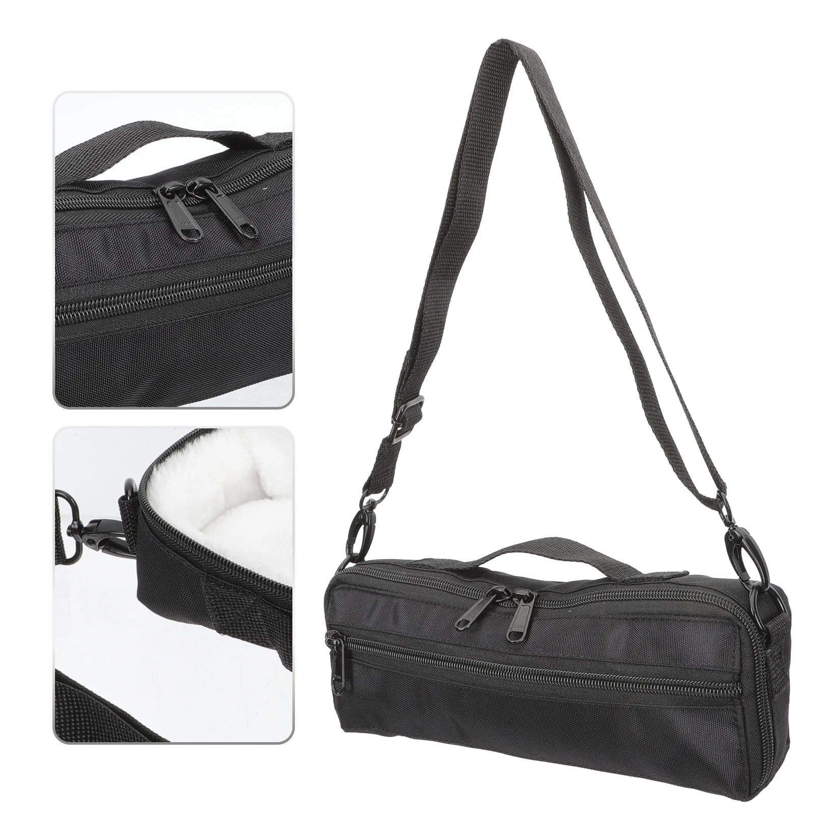 

Hard Shell Music Instrument Bag Wind Carrying Pouch Convenient Piccolo Practical