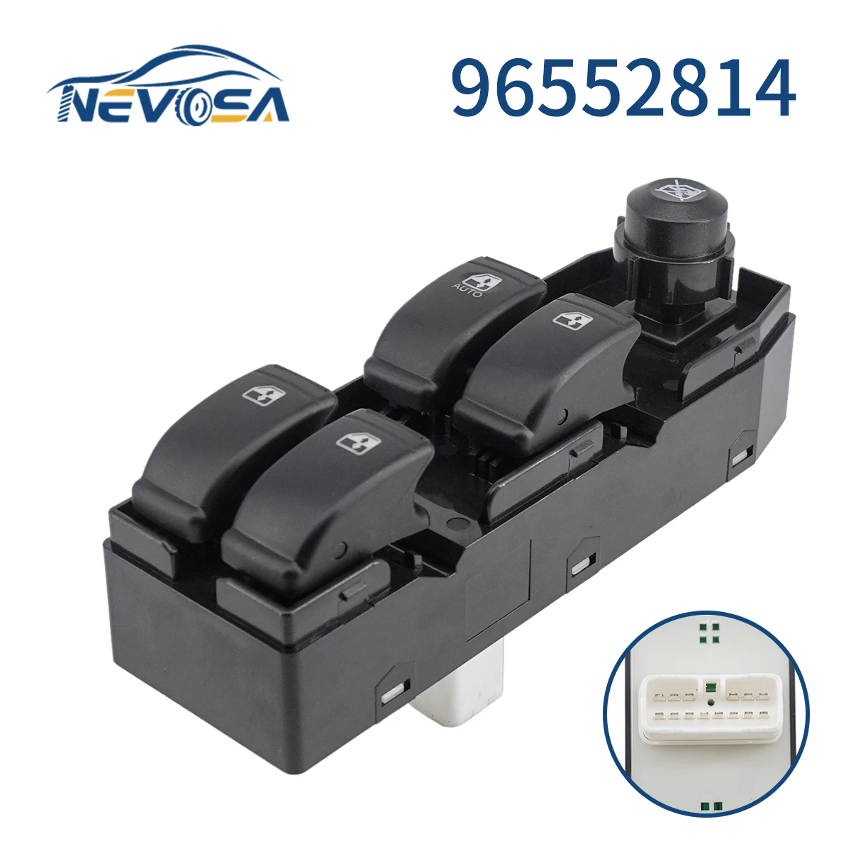 

NEVOSA For Chevrolet Optra Lacetti 96552814 Auto New High Quality Front Left Window Lifter Switch LHD Car Parts