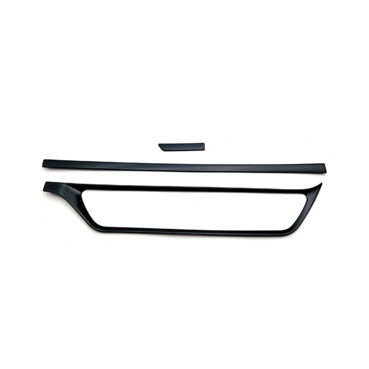 

Central Control Instrument Air Conditioner Button Frame Trim Sticker for ZRV 2023 RHD Accessories - Black