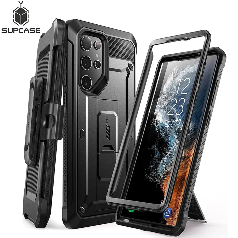 

SUPCASE For Samsung Galaxy S22 Ultra Case (2022) 6.8 inch UB Pro Full-Body Holster Cover WITHOUT Built-in Screen Protector