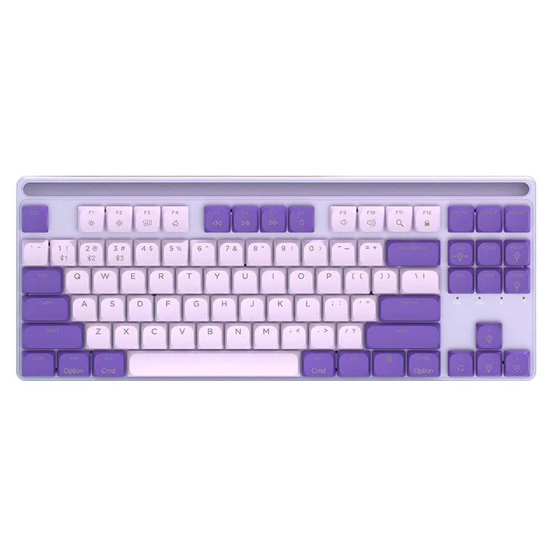 Низкопрофильная механическая клавиатура Outemu Brown Switch игровая TKL Style 2 4G BT Проводной