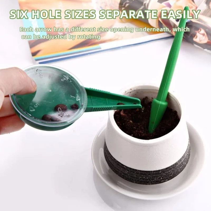 

Mini Sowing Seed Handheld Seed Planter Tool Mini Hand Spreader Garden Seed Planter for Carrot, Lettuce, Grass and Spinach Seed