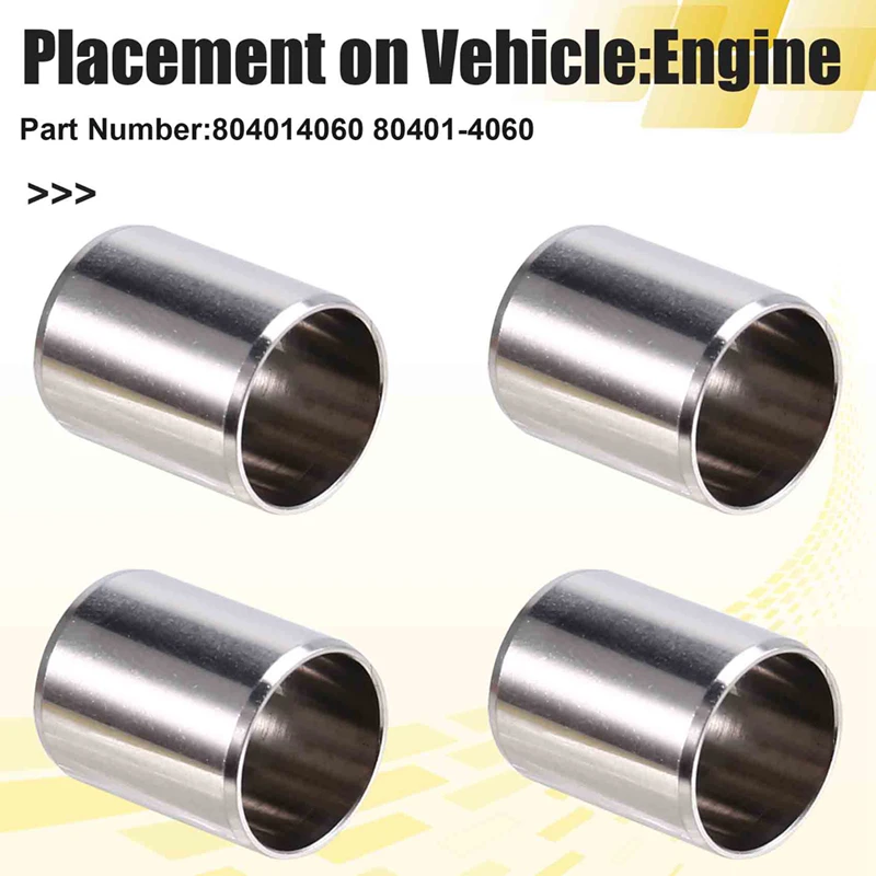 4 шт. дюбели блока цилиндров двигателя автомобиля 804014060 Для Subaru EJ 2.5 2.0 Baja BRZ WRX STI