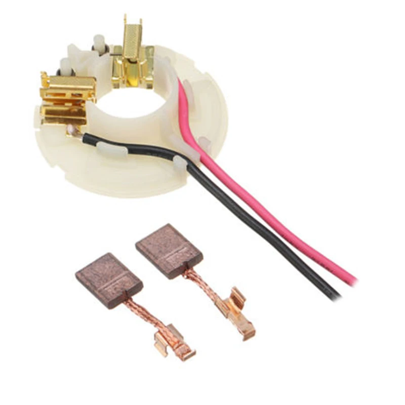 

Carbon Brushes Set With holder Replacement DF458D DHP458 Part For Makita 638991-1 638614-1 Durable Accessories