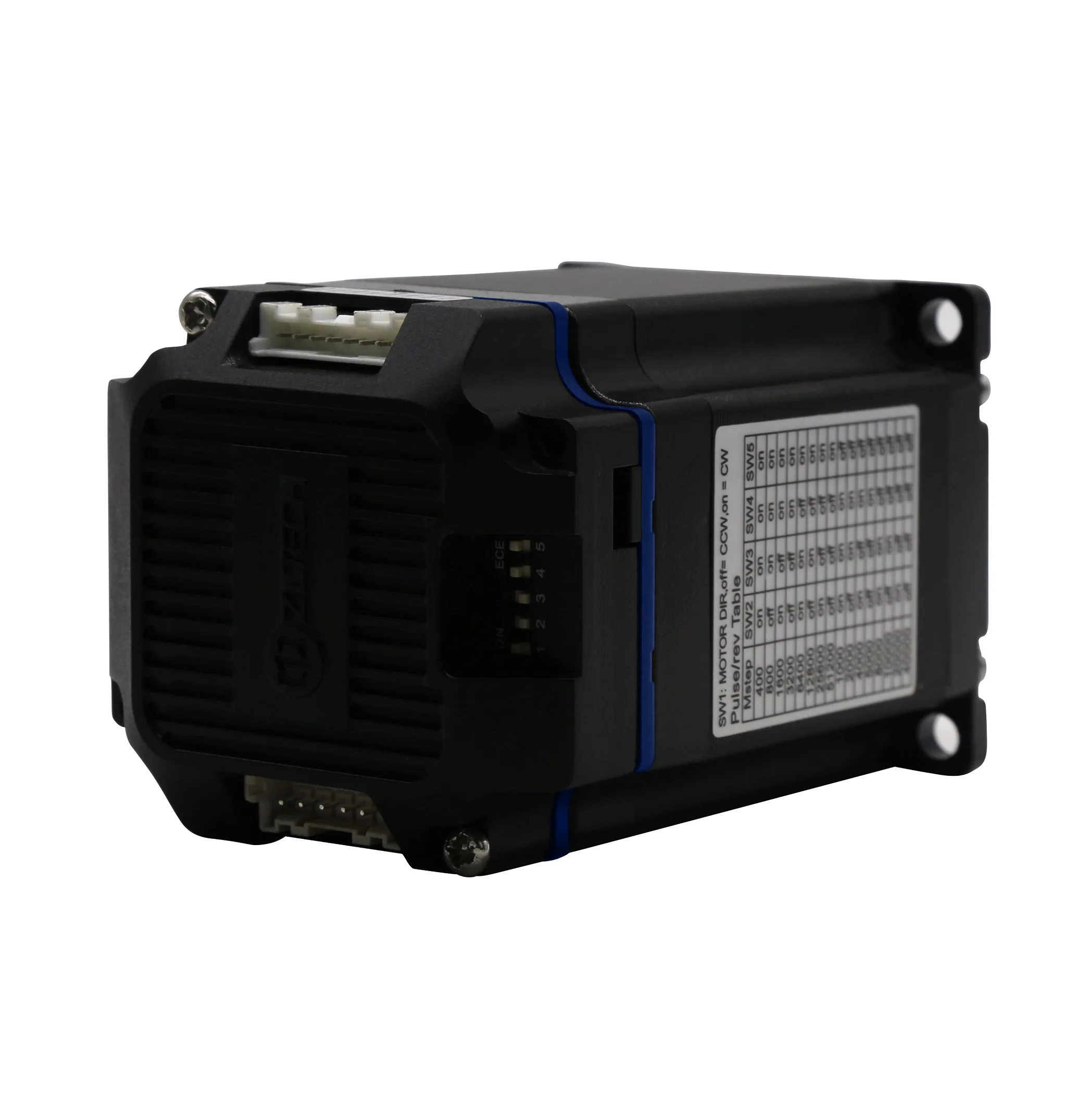 

Closed loop brushless DC electric 2phase 1.8degree 2.0N.m 24V 48V 3A Nema 23 57mm integrated hybrid stepper motor and driver