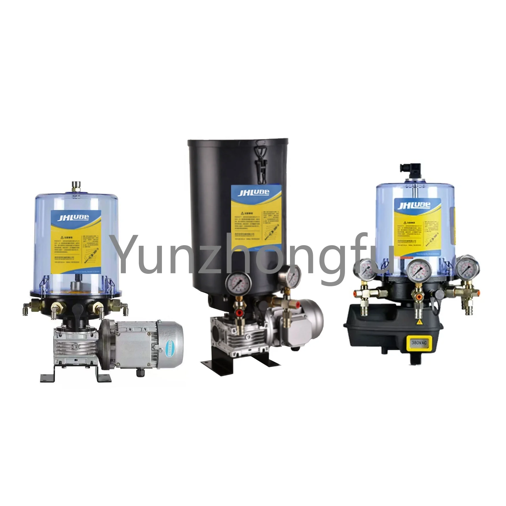 

Factory Price 12VDC/ 24VDC/110VDC/220VAC/380VAC Automatic Plunger Grease pump lubrication systems Manufacturer For Loader