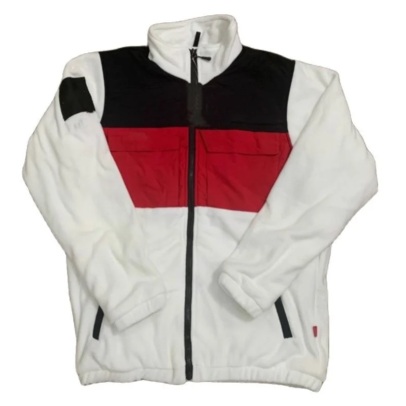 

Autumn And Winter Outdoor Fleece Men's Fleece Jacket Double-Sided Fleece Thick Windproof Warm Cardigan Sweater Trendy Men 2021
