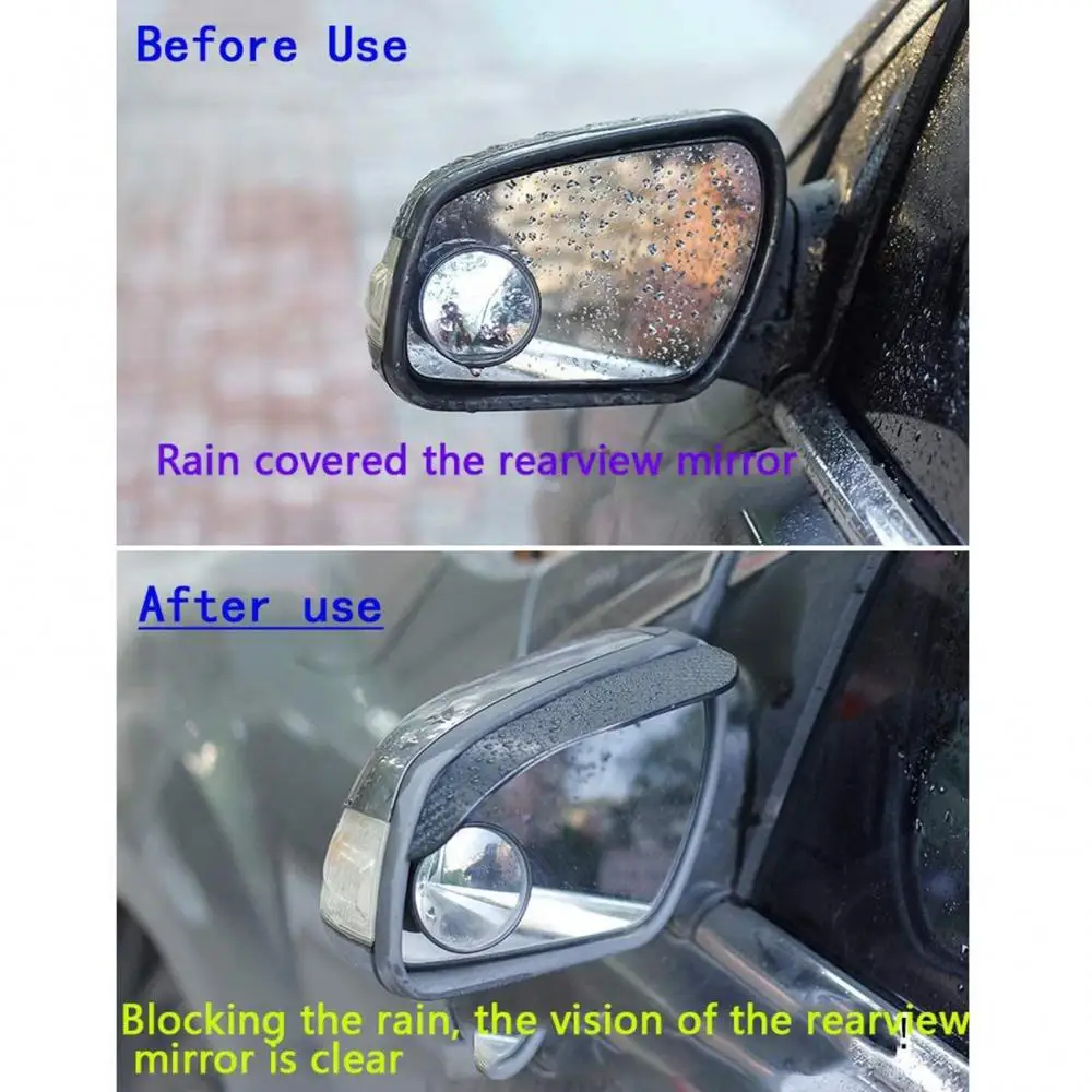 

2 шт., универсальные автомобильные накладки на зеркало заднего вида