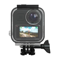 touchscreen waterproof housing case for gopro max 360 diving protection underwater dive cover for action camera parts