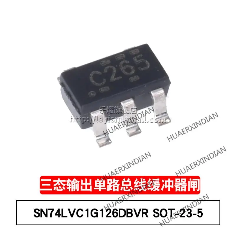

10 шт./лот новый оригинальный SN74LVC1G126DBVR SOT-23-5 Тип C26/в наличии