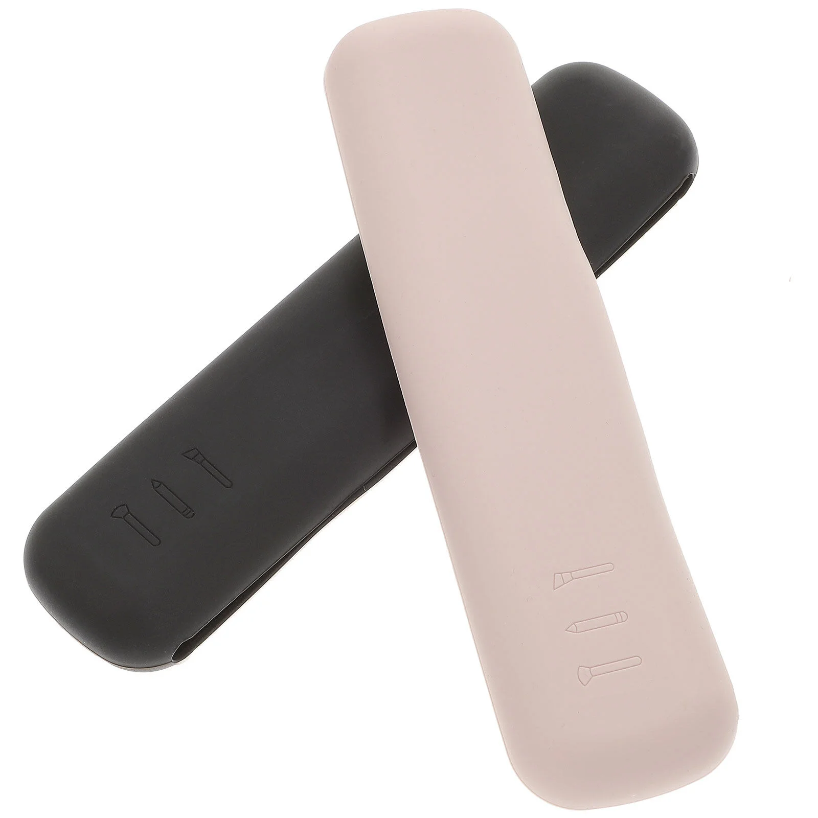 

2pcs Silicone Makeup Brush Holder Portable Travel Makeup Brush Storage Pouch