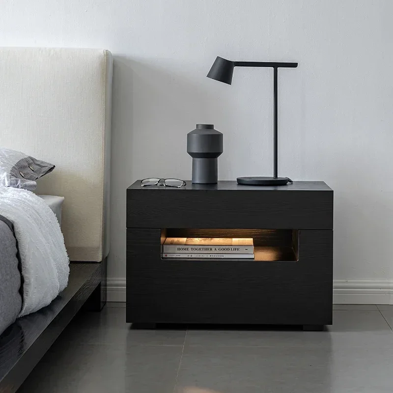 Простые тумбочки прикроватные столики шкафчик для хранения современные Угловые