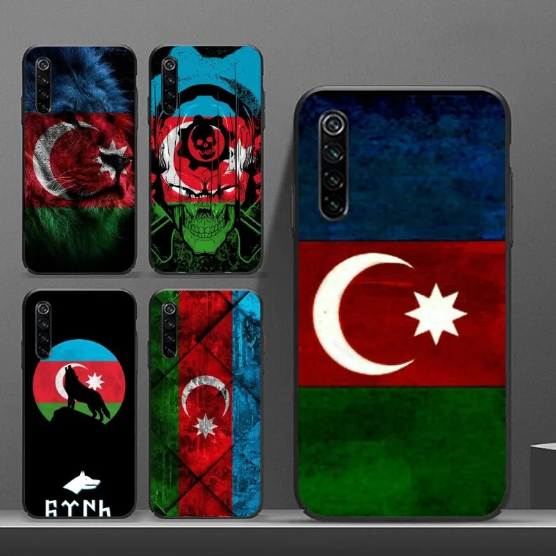 Azerbaijan Buta Flag Phone Case For Realme GT 2 9i 8i 7i Pro X50 X2 C35 C21 C20 C11 C3 Soft Black Phone Cover