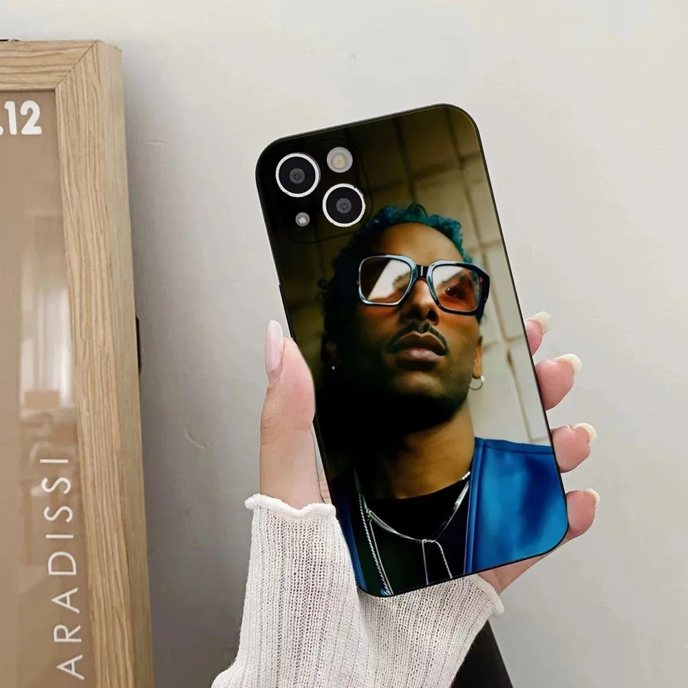 Чехол для телефона L-Laylow Rapper iPhone 15 14 13 12 11 Plus Pro Max XR XS X 7 8 SE Mini Silicone Soft