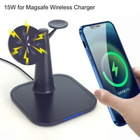 15w quick for magsafe wireless chargers for iphone apple 13promax 12pro 13pro 12 samsung huawei magnetic fast chargers 3 in 1