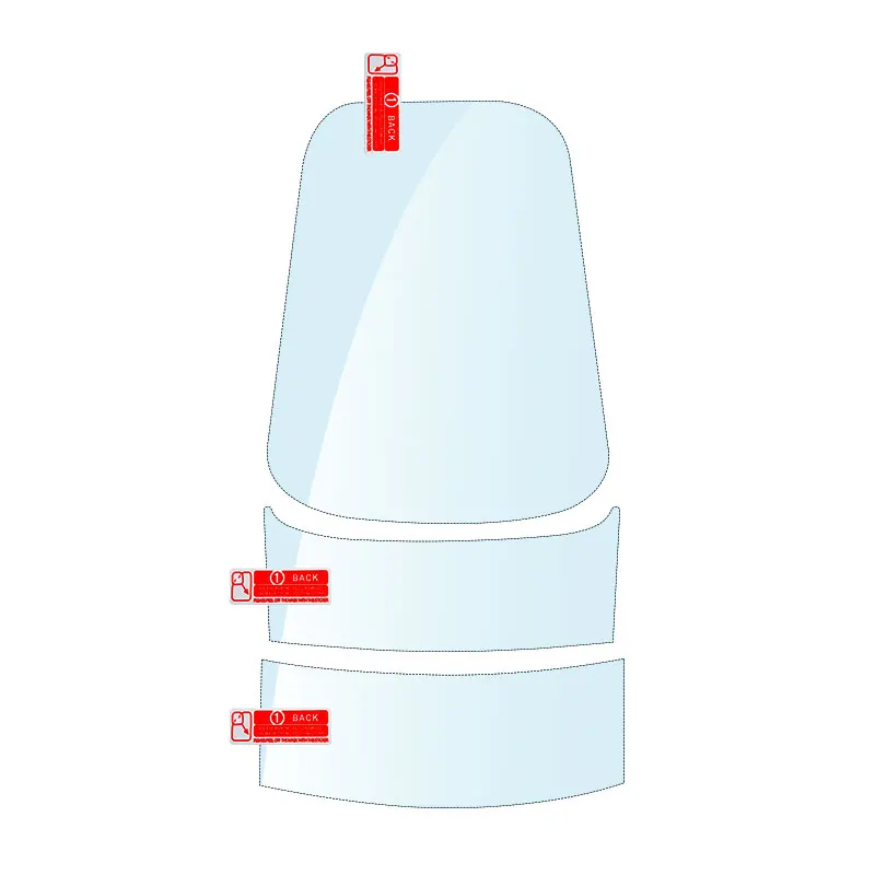 Прозрачная защитная пленка для центрального пульта управления мышью 1 комплект