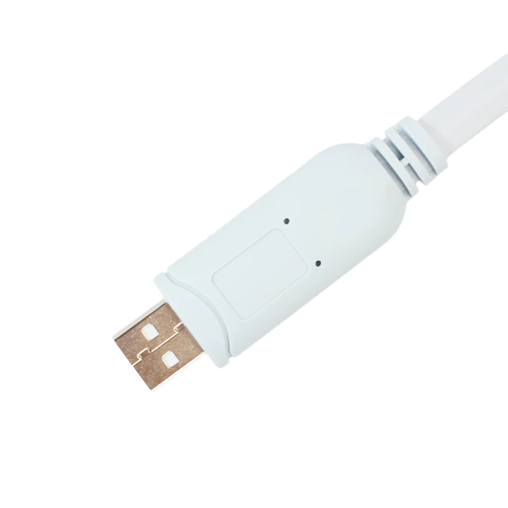 Консольный кабель 1 8 м для настройки USB к RJ 45 последовательным чипам FTDI практичный