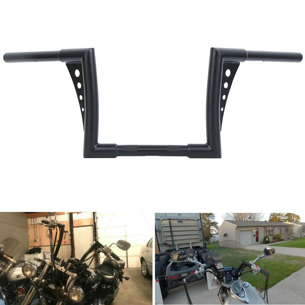 

Мотоциклетная вешалка 14 дюймов Rise Ape FAT 1-1/4 дюйма, руль для Harley Sportster FLST FXST