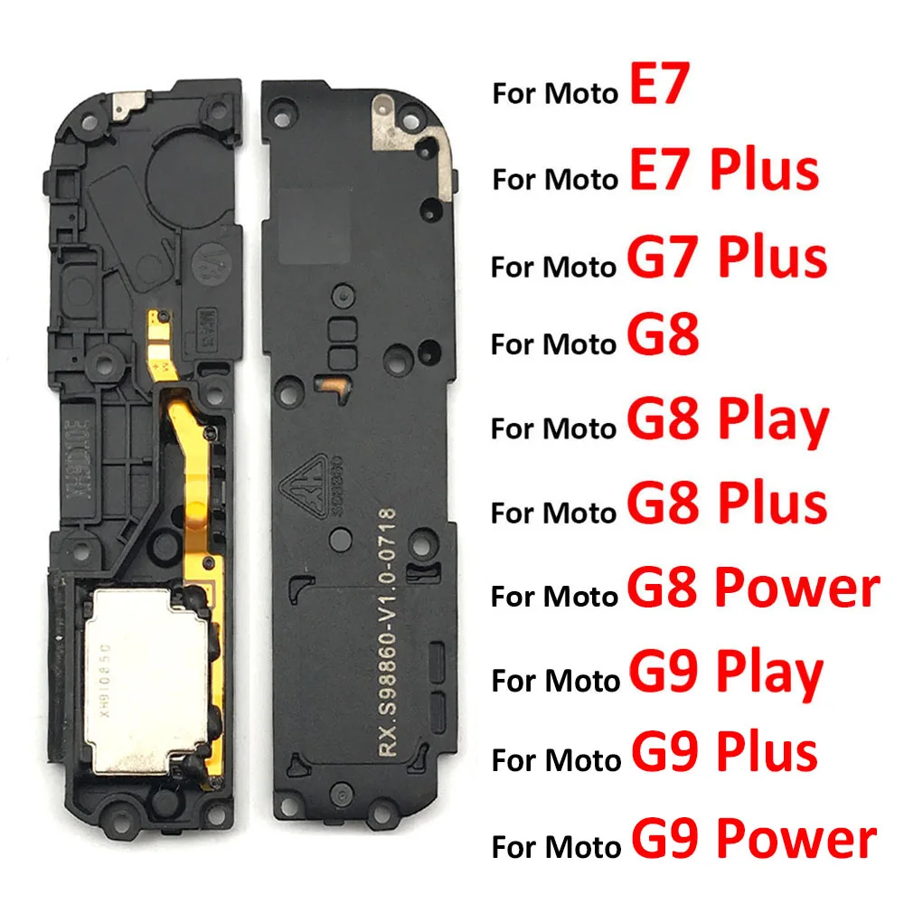 

Loud Speaker Loudspeaker Buzzer Ringer Flex Cable For Moto E4 E7 G7 G8 G9 Power Play Edge Plus One Fusion Plus Hyper Vision