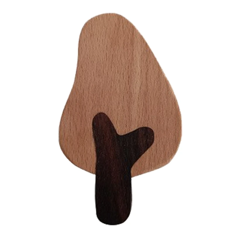 

Wall Hanging Jewelry Holder Wood Keys Holder Necklace Wall Decoration G6KA