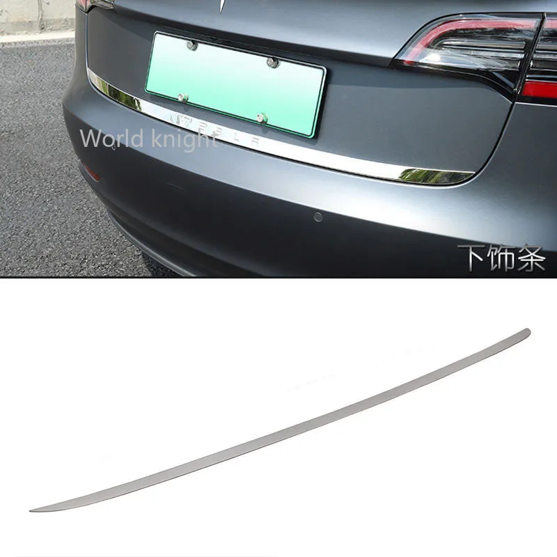 

Накладка на дверную ручку заднего багажника из нержавеющей стали для Tesla Model 3 2019 2020 2021 2022