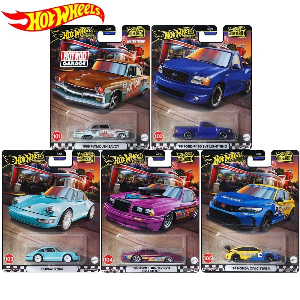 Модель автомобиля Hot Wheels Cars Boulevard Series MAZDA 323 GTR MERCEDES-BNES E 36 AMG 1:64
