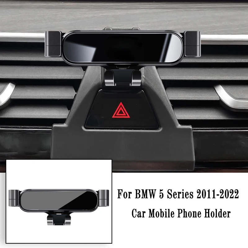 

Car Phone Holder For BMW 5 Series 6GT 525i 530i 540i F10 F11 F18 G30 G31 G32 G38 Gravity Navigation Bracket Air Outlet Clip