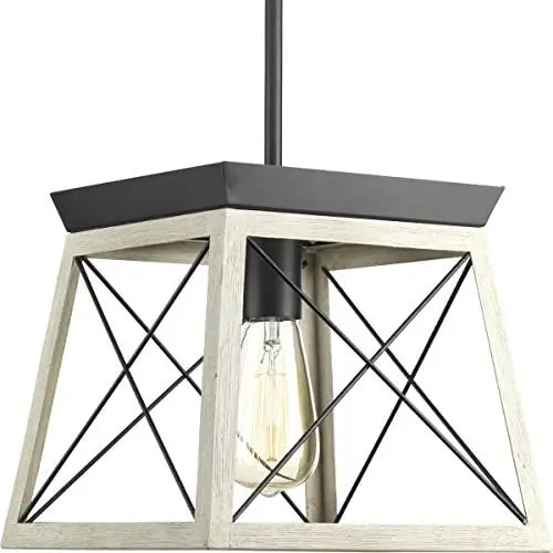 

Collection 1-Light Coastal Mini-Pendant Light Antique Bronze