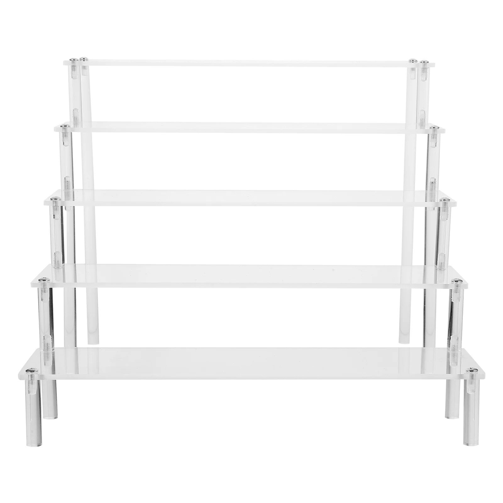 

Shelf Jewelry Stand Toy Display Rack Stand Clear Perfume Multi-tier
