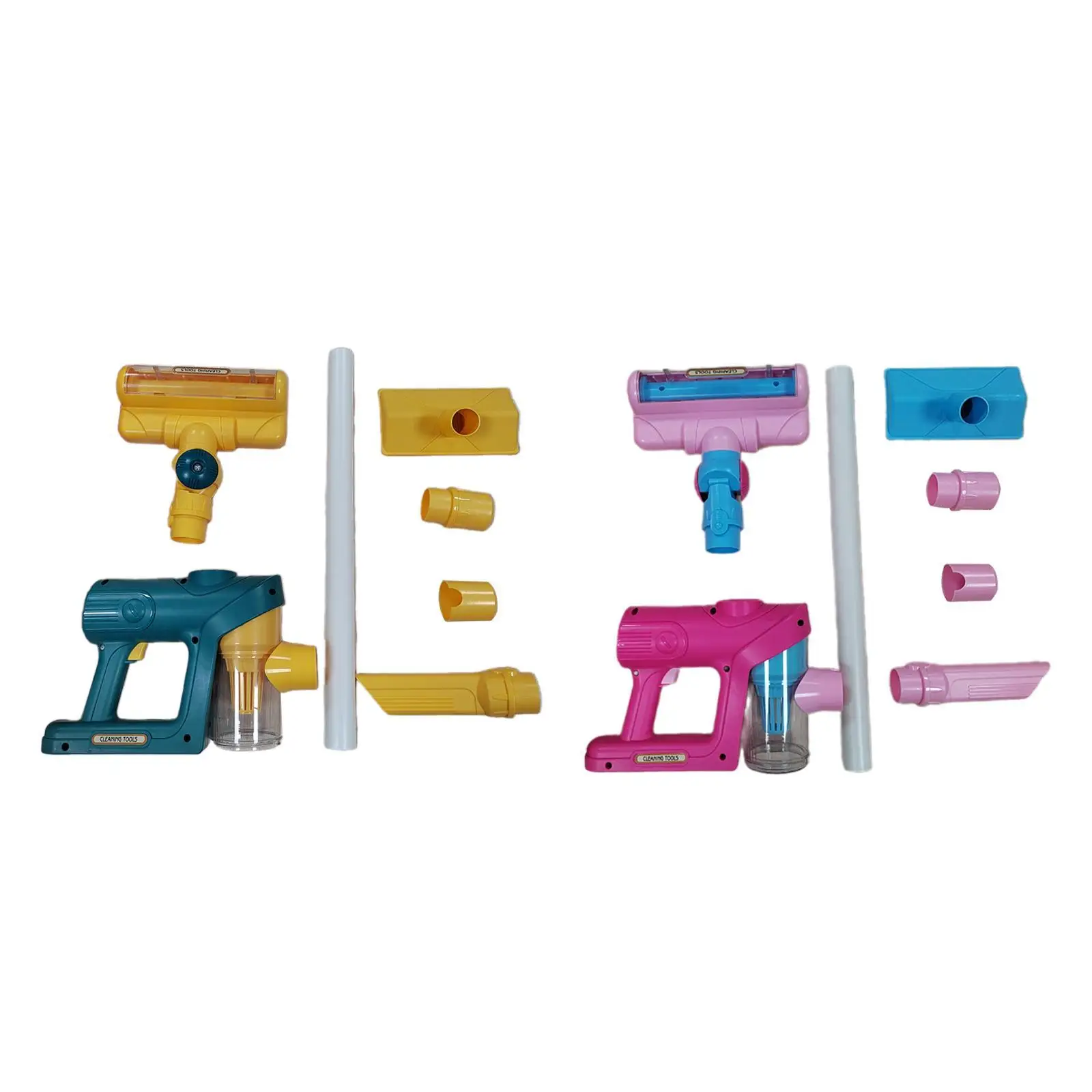 Kids Vacuum Cleaner Fun Kitchen Toy Appliances Set Pretend Housekeeping