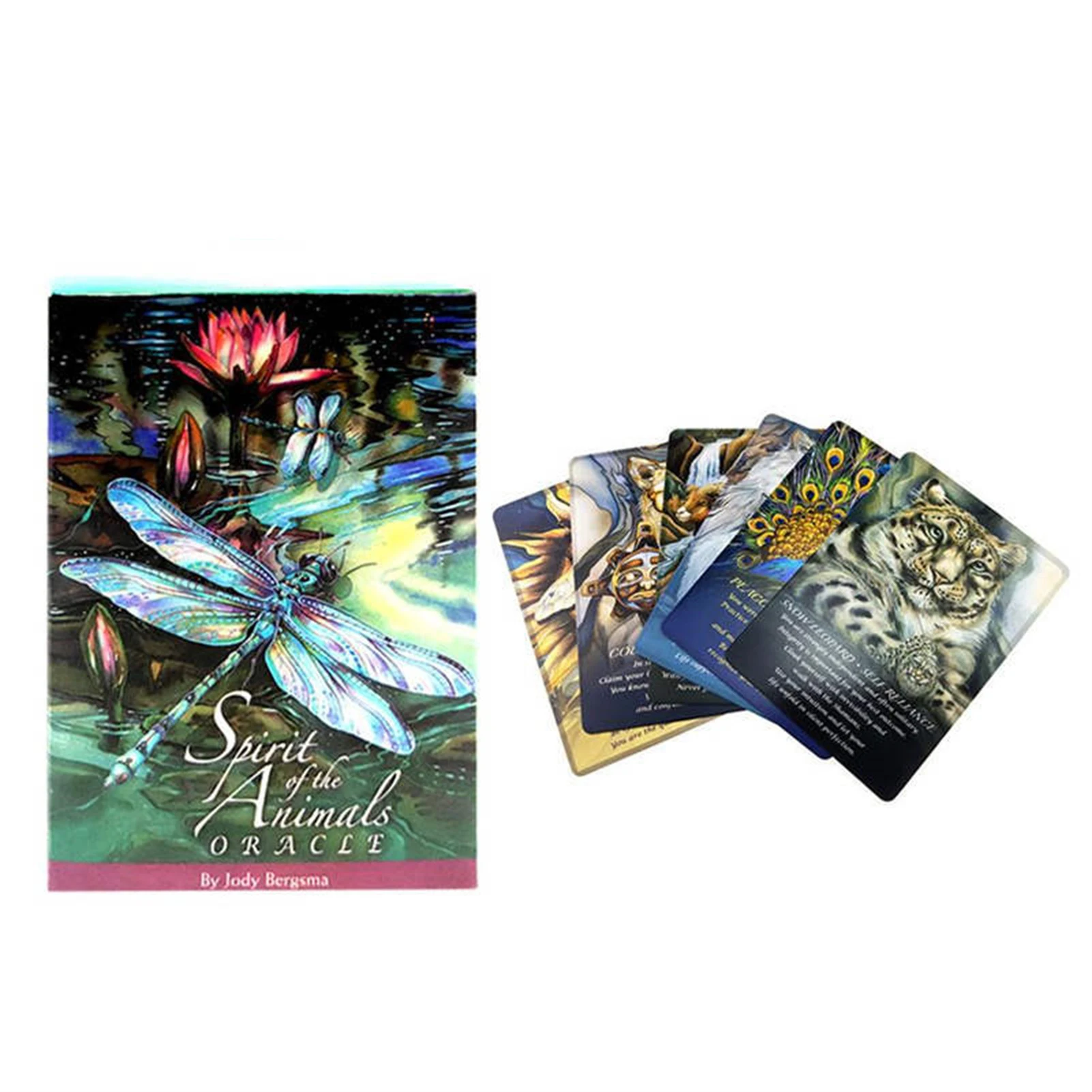 

Spirit Of The Animal Oracle Cards Mysterious Tarot Cards For Fate Divination Full English Playing Tarot Cards For Family Party