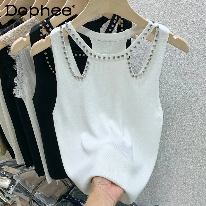 

Блузка женская летняя однотонная, с вырезами, Y2k