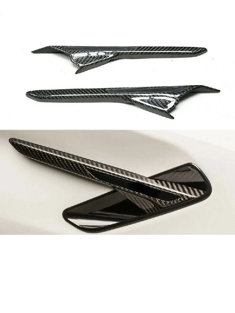 

Replacement Style Real Carbon Fiber Fender Trim Car Accessories Side Air Vent Cover Fit For BMW F90 M5