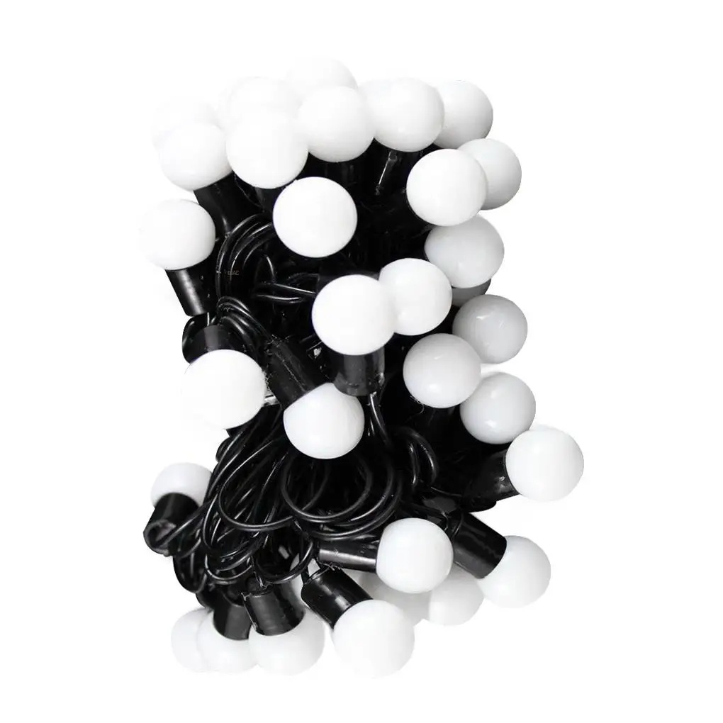 

Гирлянда с 50 светодиодами в виде цветных шаров, рождественское свадебное украшение для сада, двора, спальни, вилка европейского стандарта