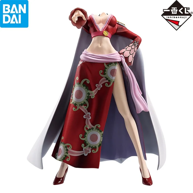 В наличии BANDAI Ichiban Kuji One Piece Memory of Heroines Last Boa Hancock Аниме Фигурка Экшн Модель