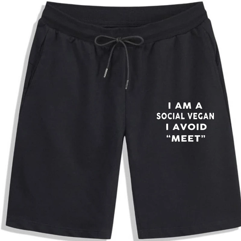 

Men Shorts I Am A Social Vegan I Avoid Meet Version2 Women Shorts