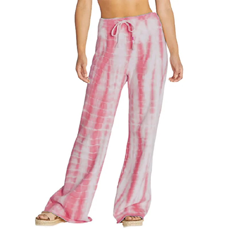 

New Fall Women's Yoga Wide-leg Tracksuit with Loose Digital Print