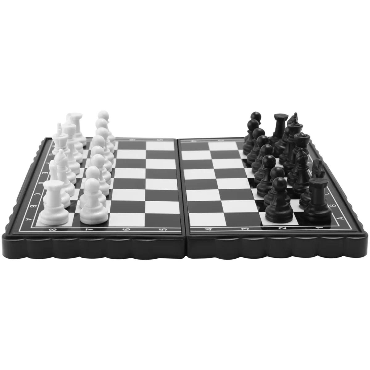 5x5 дюймов шахматы портативная пластиковая складная доска с магнитными