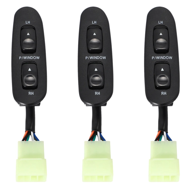 

3X New Power Window Switch Fit For HYUNDAI H100 Bus 93691-43600