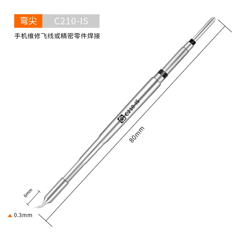 

Amaoe C245 C210 Tips Soldering Iron Welding Tip Head For JBC Gvm Oss Aixun T3b T245 T210 Handle Station High Quality Repair Tool