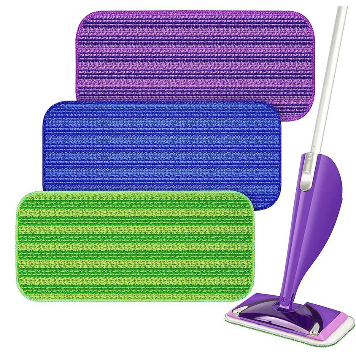 Для 12-дюймовой швабры WetJet многоразовые подушечки для сменные из микрофибры