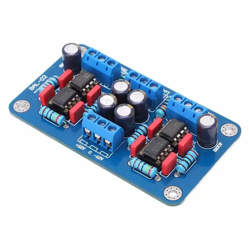 

Balanced to Unbalanced Preamplifier Board Single Ended Signal Output Preamplifier Board Amplifier Retrofit