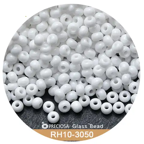 Preciosa glass beads with a round hole, 10/0 mm, plain, a series of glass beads, purple beads for the manufacture of bracelets