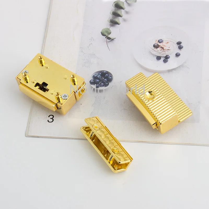5-10-30pieces 37x25mm High level alloy press locks K gold bag lock hardware handbag lock clasps
